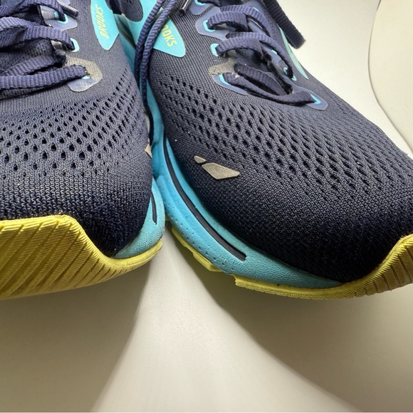 Brooks Ghost 15 Shoes Men's Size 11 Blue Sneakers Running Athletic Gym Jogging - Picture 6 of 16